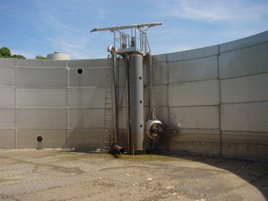 Equipements du bassin tampon