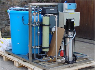 Station d'osmose inverse export�e en Roumanie