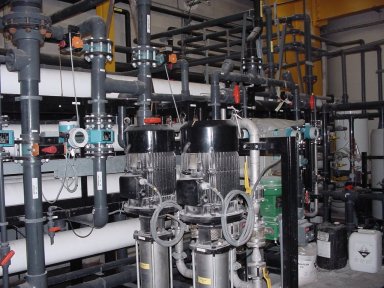 Skid d'osmose inverse : deux unit�s