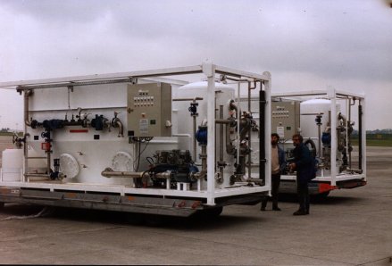 Deux stations de production d'eau potable