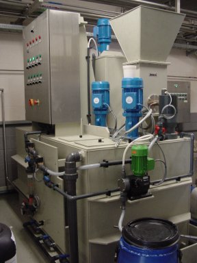 Station de pr�paration de polym�re (poudre et �mulsion)